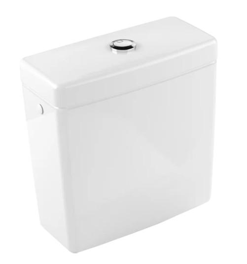 Villeroy & Boch Architectura Cisterne m/vandtilf&oslash;rsel fra sider eller bagfra - Hvid