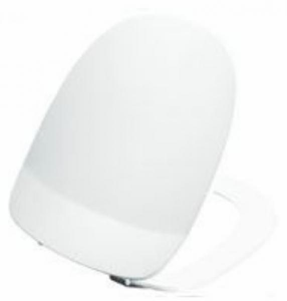 Pressalit Aqua kort toilets&aelig;de - Hvid