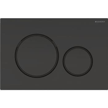 Geberit Sigma 20 Round betjeningplade Sort/Mat sort