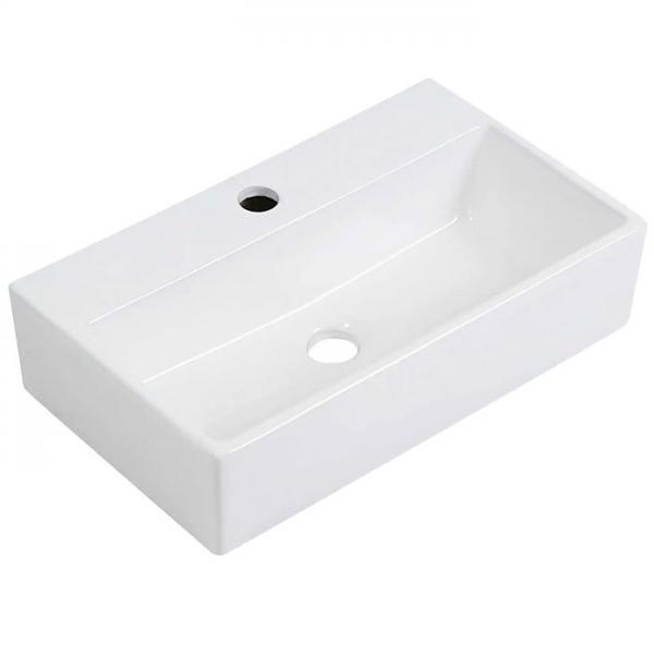 Lavabo Boxo 1080 SLIM 50 h&aring;ndvask t/v&aelig;g eller bord - 1 hanehul