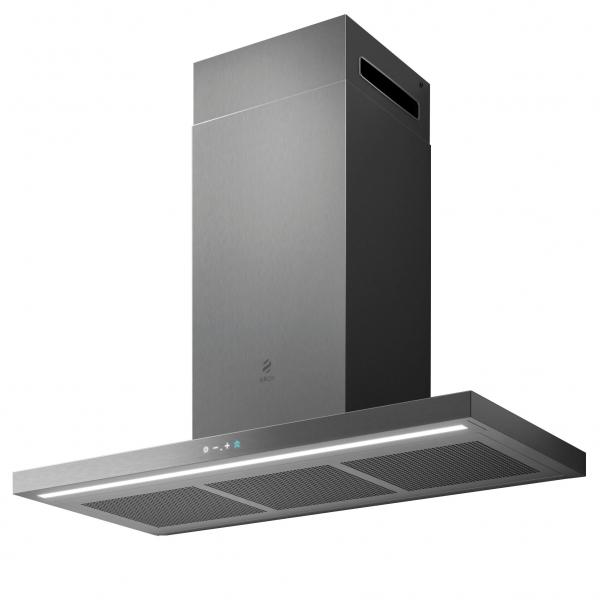 Eico Thin P 90 X emh&aelig;tte til v&aelig;gmontering - Rustfrit st&aring;l