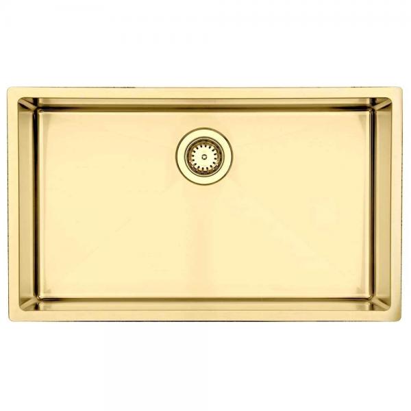 Lavabo Kubus 700 Soft k&oslash;kkenvask - Messing PVD