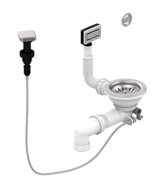 Lavabo D1 afl&oslash;bss&aelig;t til k&oslash;kkenvask - Rustfrit st&aring;l