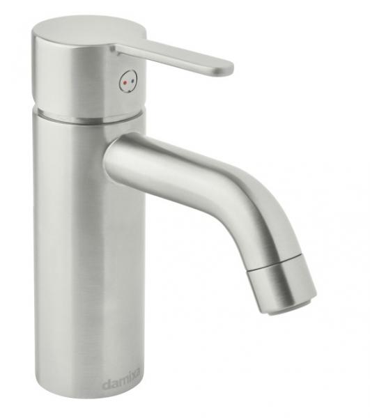 Damixa Silhouet S h&aring;ndvaskbatteri u/bundventil - Steel