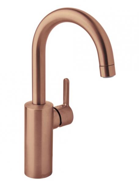 Damixa Silhouet h&aring;ndvaskarmatur m/C-tud - B&oslash;rstet kobber