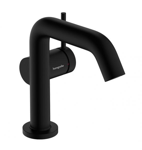 Hansgrohe Tecturis S 110 Fine h&aring;ndvaskarmatur m/CoolStart - Mat sort