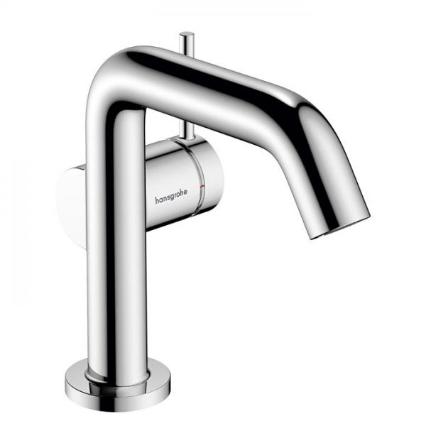 hansgrohe Tecturis S Fine h&aring;ndvaskarmatur 110 m/CoolStart, EcoSmart+ og push-open bundventil - Krom