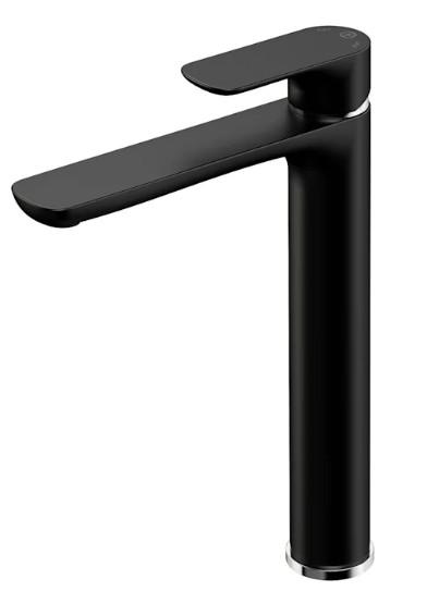 Gustavsberg Estetic h&oslash;jt h&aring;ndvaskarmatur - Mat sort