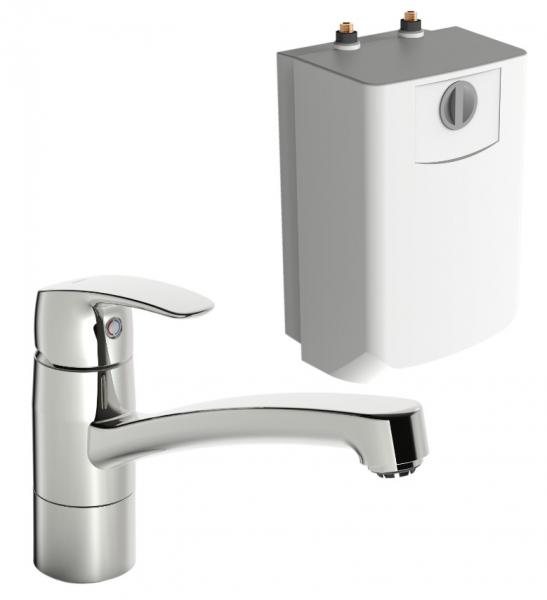 Oras Safira k&oslash;kkenarmatur med 5 liters varmtvandsbeholder