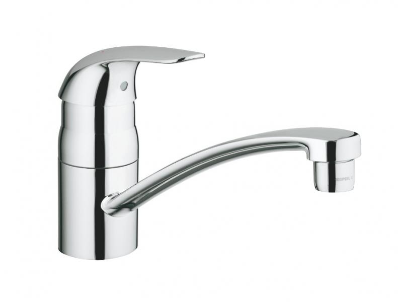 Grohe EuroEco k&oslash;kkenarmatur - Krom