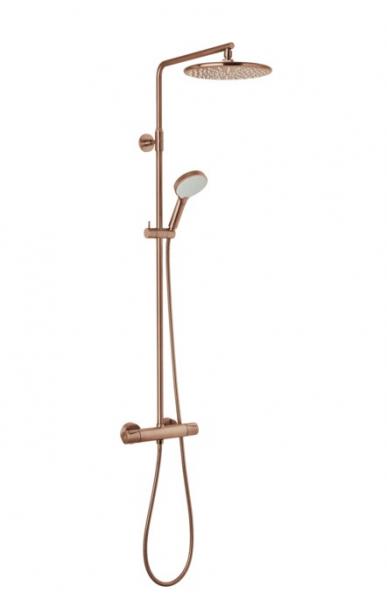 Damixa Silhouet komplet brusesystem - &Oslash;250 - B&oslash;rstet kobber