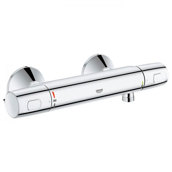 Grohe Precision Trend brusetermostat m/termostat - Krom