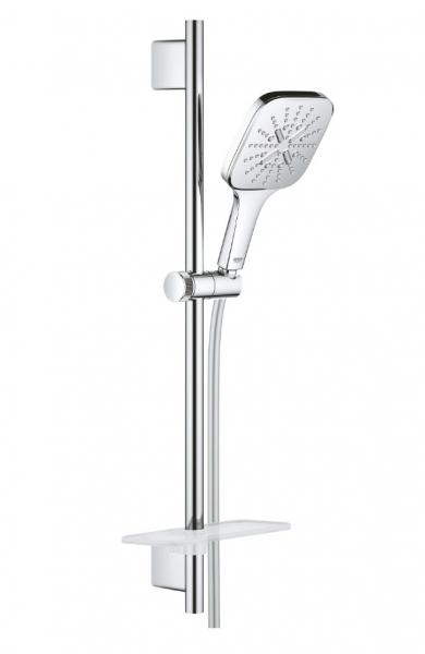 Grohe Rainshower SmartActive 130 Cube brusestangss&aelig;t - Krom