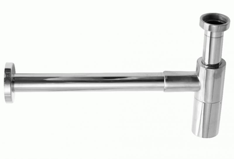 Lavabo Luna 1-1/4" vandl&aring;s t/v&aelig;gmontering - Krom