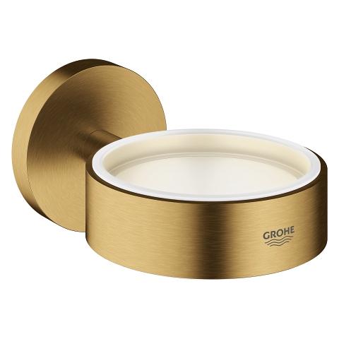 Grohe Essentials holder til glas, s&aelig;besk&aring;l eller dispenser - B&oslash;rstet cool sunrise