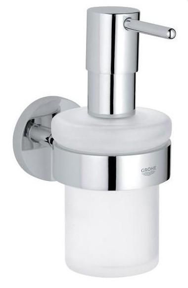 Grohe Essentials s&aelig;bedispenser inkl. holder - Krom