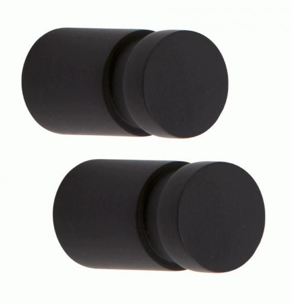 Lavabo Luna h&aring;ndkl&aelig;dekrog - 2 stk - Mat sort