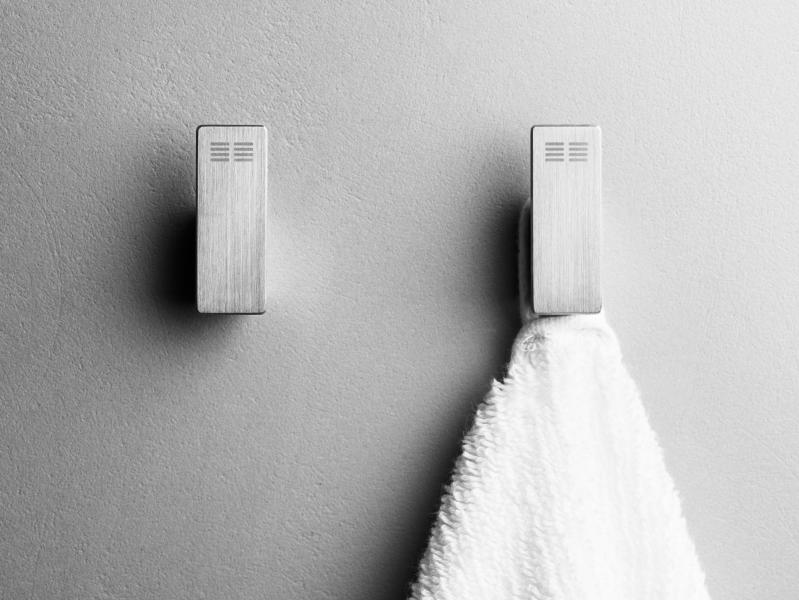 Unidrain ReFrame h&aring;ndkl&aelig;dekrog 2 stk. - B&oslash;rstet st&aring;l