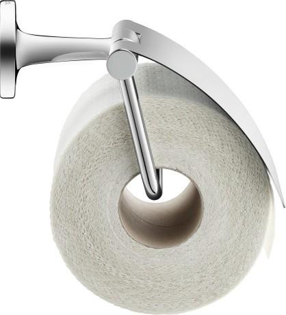 Duravit Starck T toiletpapirholder med l&aring;g - Krom