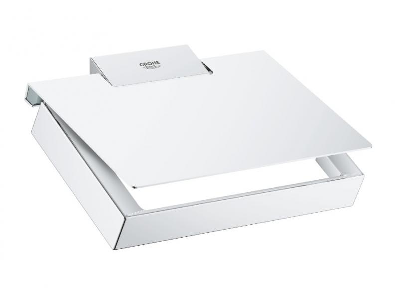 Grohe Selection Cube toiletpapirholder m. l&aring;g