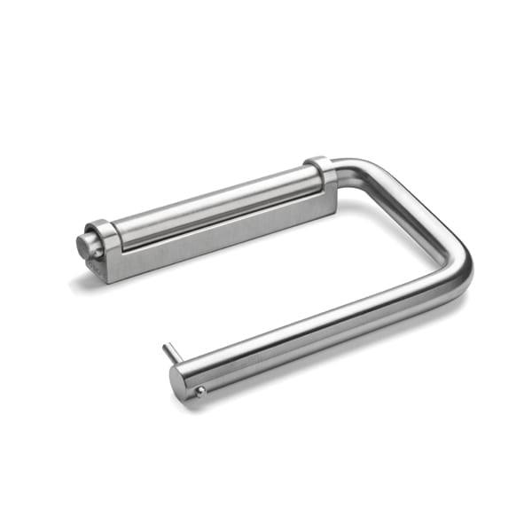 d line toiletpapirholder - B&oslash;rstet st&aring;l