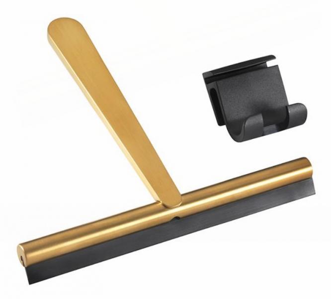 Pressalit Style badskraber - B&oslash;rstet messing