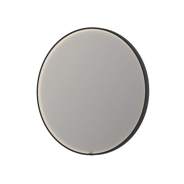 Sanibell Ink SP24 rundt spejl m/lys, varme og sensor &Oslash;80 - Gunmetal