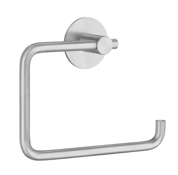 Beslagsboden selvkl&aelig;bende toiletpapirholder 1130 - Rustfrit st&aring;l