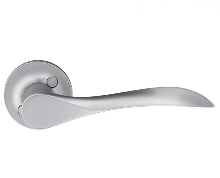 Beslagsboden B154M udend&oslash;rsgreb - B&oslash;rstet krom