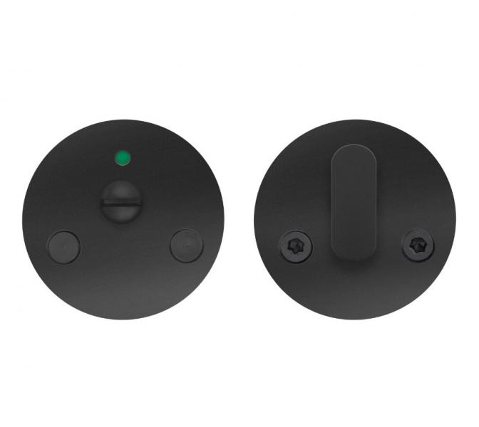 Beslagsboden Spar toiletbeslag &Oslash;52 - Sort