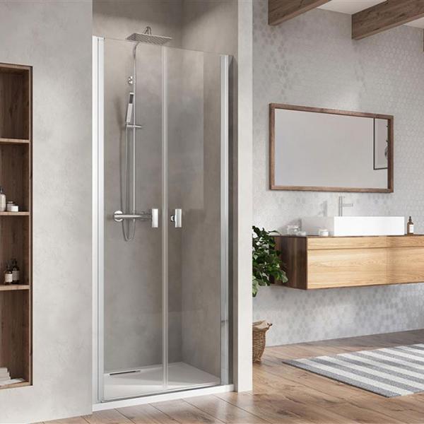 Str&oslash;mberg Noma 30 dobbelt svingd&oslash;r 700mm - Krom