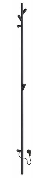 Smedbo Dry h&aring;ndkl&aelig;det&oslash;rrer til el - 172 cm - Mat sort