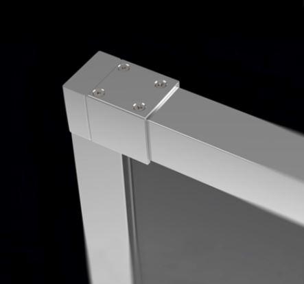 Str&oslash;mberg udvidelsesprofil til Slide 2005x20mm - Krom