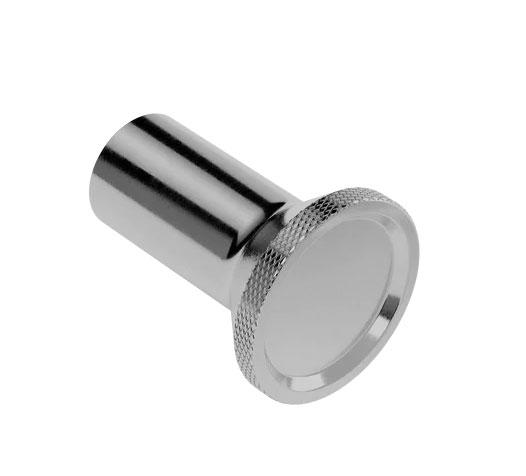 Toni Copenhagen flad h&aring;ndkl&aelig;dekrog - 2 stk - Krom