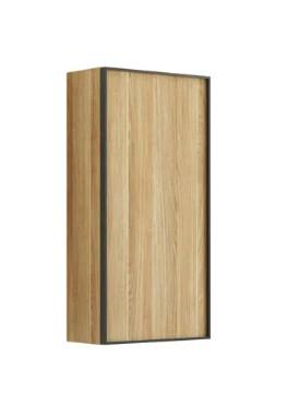 Dansani Luna Urban overskab - Venstreh&aelig;ngslet - Varm eg/Sort ramme