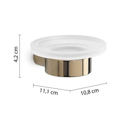 Hefe Piren s&aelig;besk&aring;l t/v&aelig;g - B&oslash;rstet messing