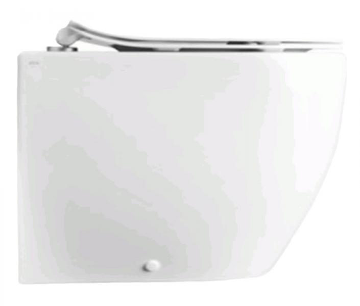 Lavabo Glomp Rimless BTW gulvst&aring;ende toilet - Hvid