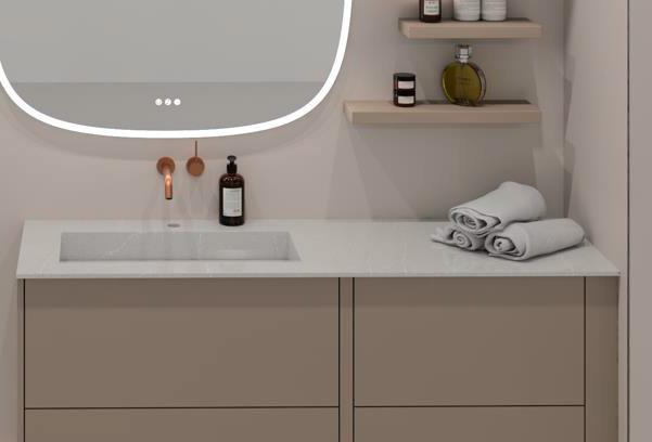 Dansani Angular h&aring;ndvask efter m&aring;l 140-159 cm - Desert Silver