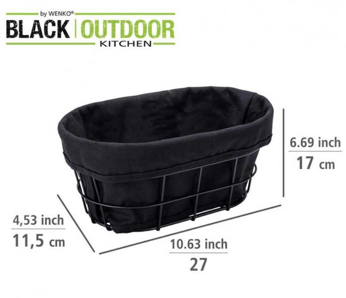 Wenko Bela br&oslash;dkurv - Sort