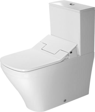Duravit DuraStyle gulvtoilet m/wondergliss til sensowash s&aelig;de