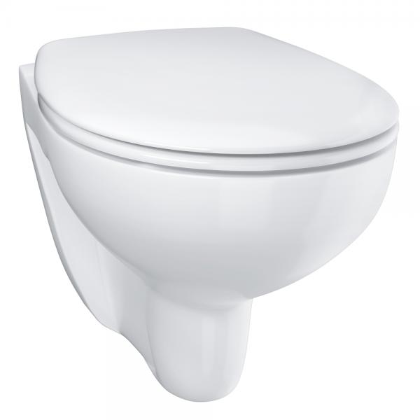 Grohe Bau Rimless v&aelig;gh&aelig;ngt toilet m/softclose s&aelig;de