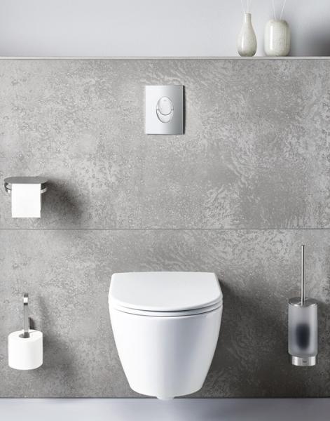 Grohe Essence Keramik v&aelig;gh&aelig;ngt toilet m/Rimless og PureGuard