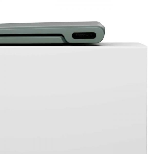 Pressalit Style designemblem med logo 2 stk - Sort