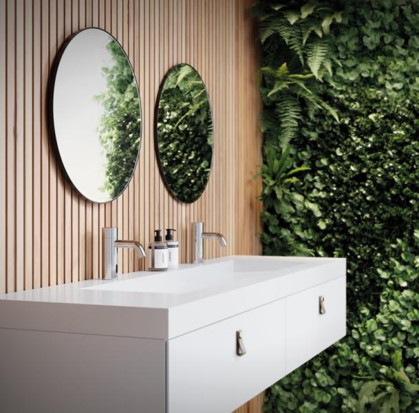 Damixa Silhouet Public Touchless h&aring;ndvaskarmatur - Krom