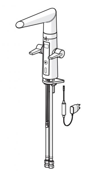 Oras Optima ber&oslash;ringsfri k&oslash;kkenarmatur 230/5 v