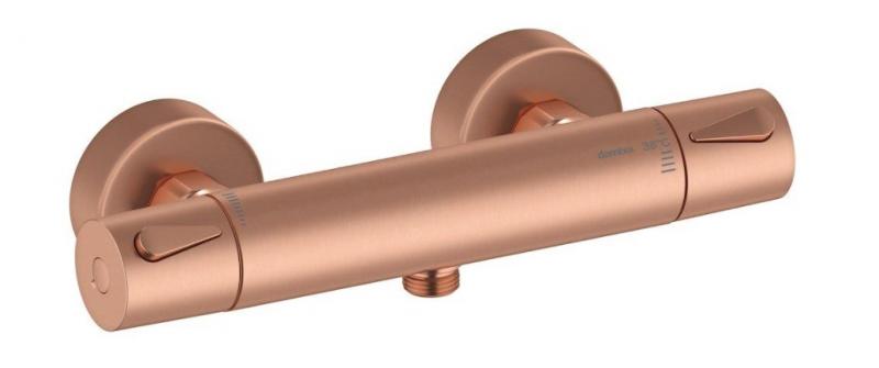 Damixa Silhouet komplet brusesystem - B&oslash;rstet kobber