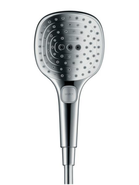 Hansgrohe Raindance Select E120 h&aring;ndbruser - Mat hvid