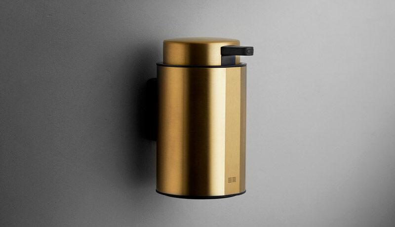 Unidrain ReFrame v&aelig;gh&aelig;ngt s&aelig;bedispenser - Messing