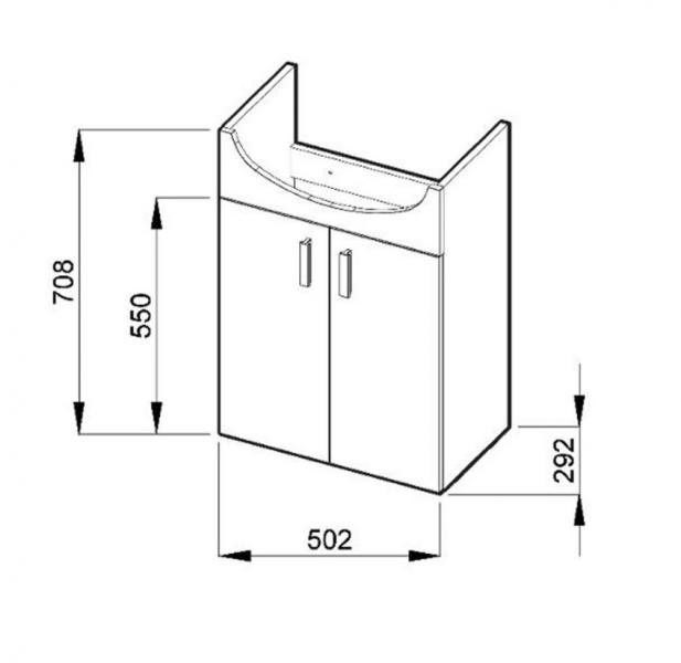 JIKA by Laufen Lyre m&oslash;belpakke - Hvid