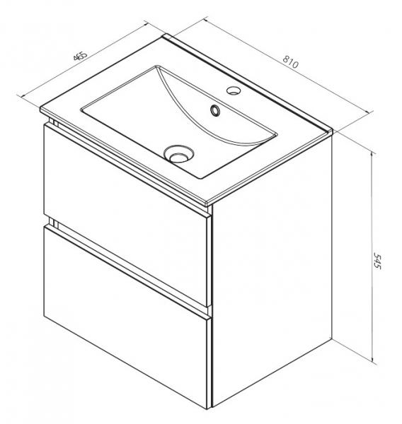 Sanibell Online 80 m&oslash;belpakke  - Bardolino eg